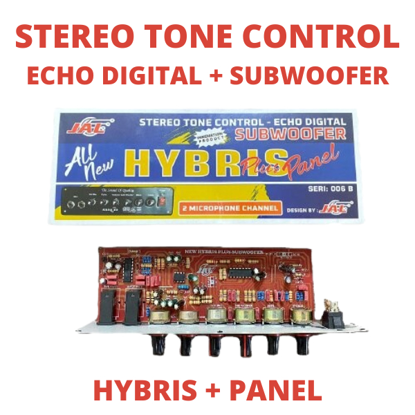 KIT HYBRIS Plus PANEL STEREO TONE CONTROL - ECHO DIGITAL SUBWOOFER STREO TONE CONTROL