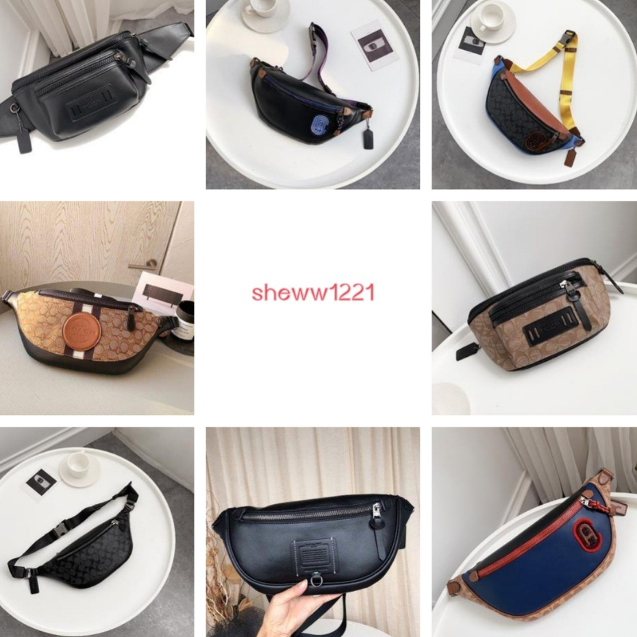 coach Men's bag  tas waist bag chest bag fashion shoulder bag69344   78777   75776  91375   962   78
