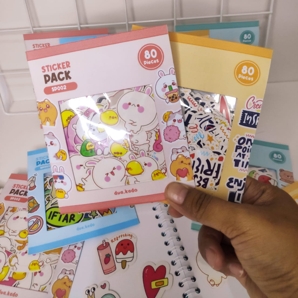 

Stiker Deco Journal Scrapbook 80pcs