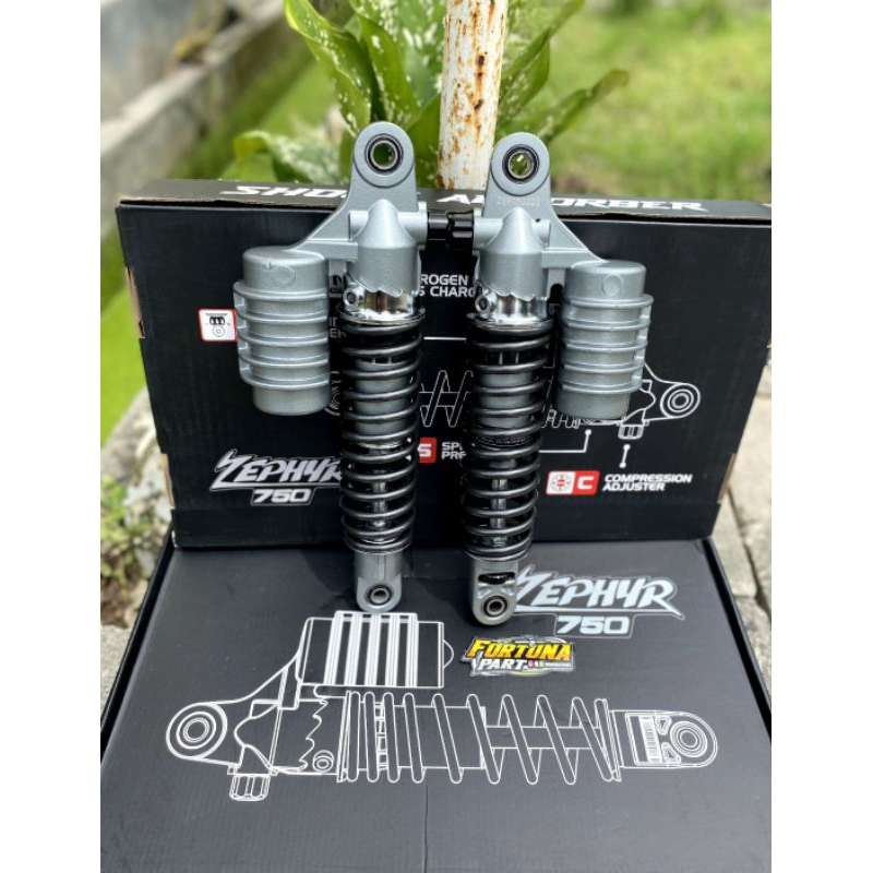shock skok zephyr 750 skok belakang zephyr 320 double klik fungsi