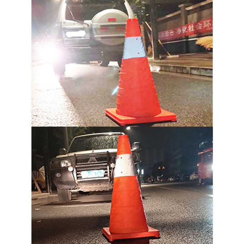 Foldable Traffic Cone Emergency 45 cm / Kerucut Lalu Lintas Lipat