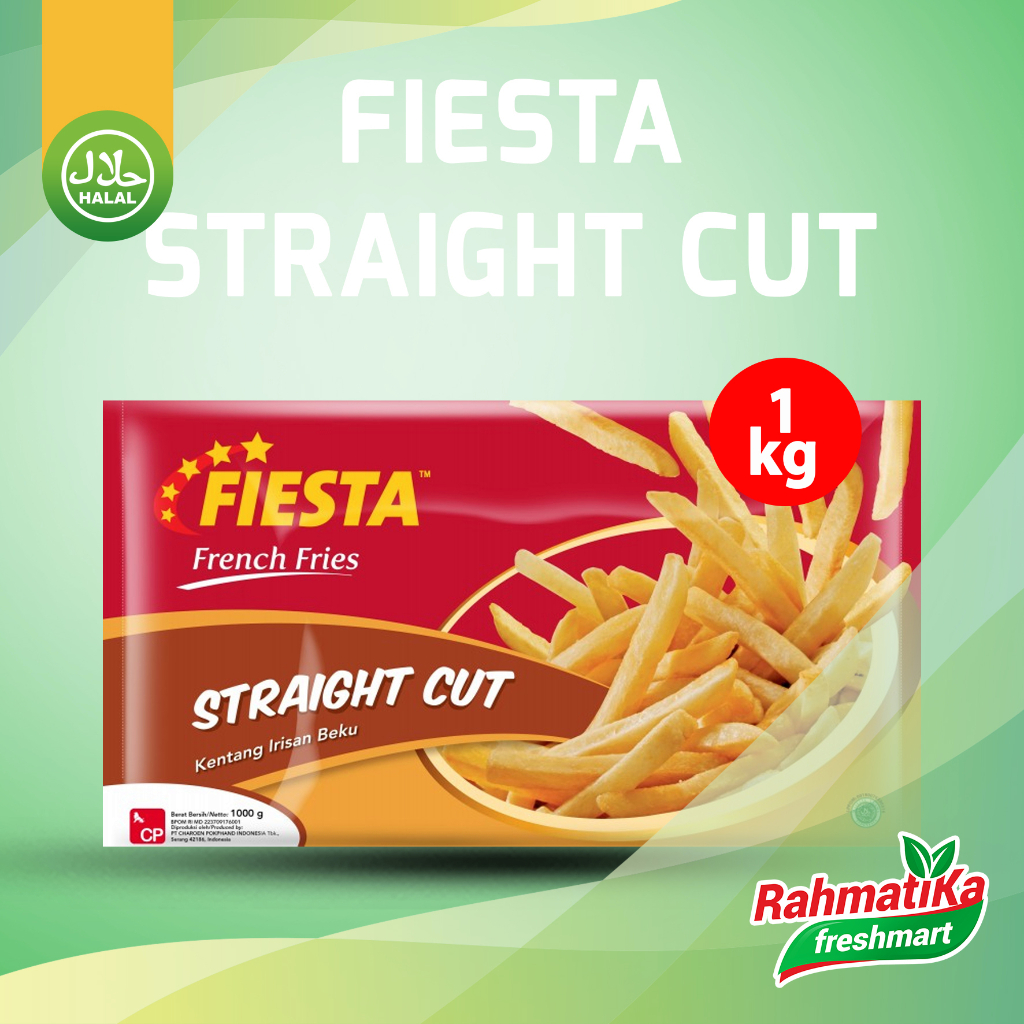 Fiesta French Fries Straight Cut 1 Kg