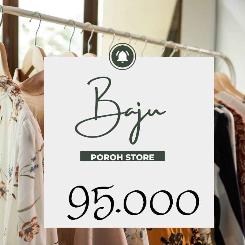 Baju Gamis, Blouse, One Set, Resell, New, Kaos, Celana.