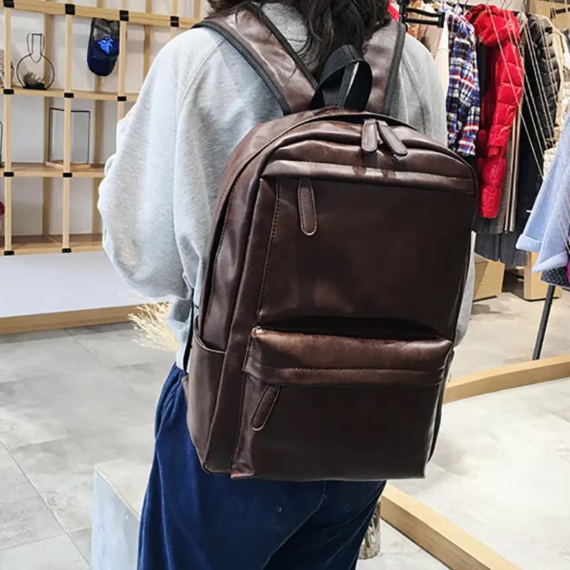 KS_ Tas Ransel Kulit Original 402 Ransel Anak Sekolah Terbaru