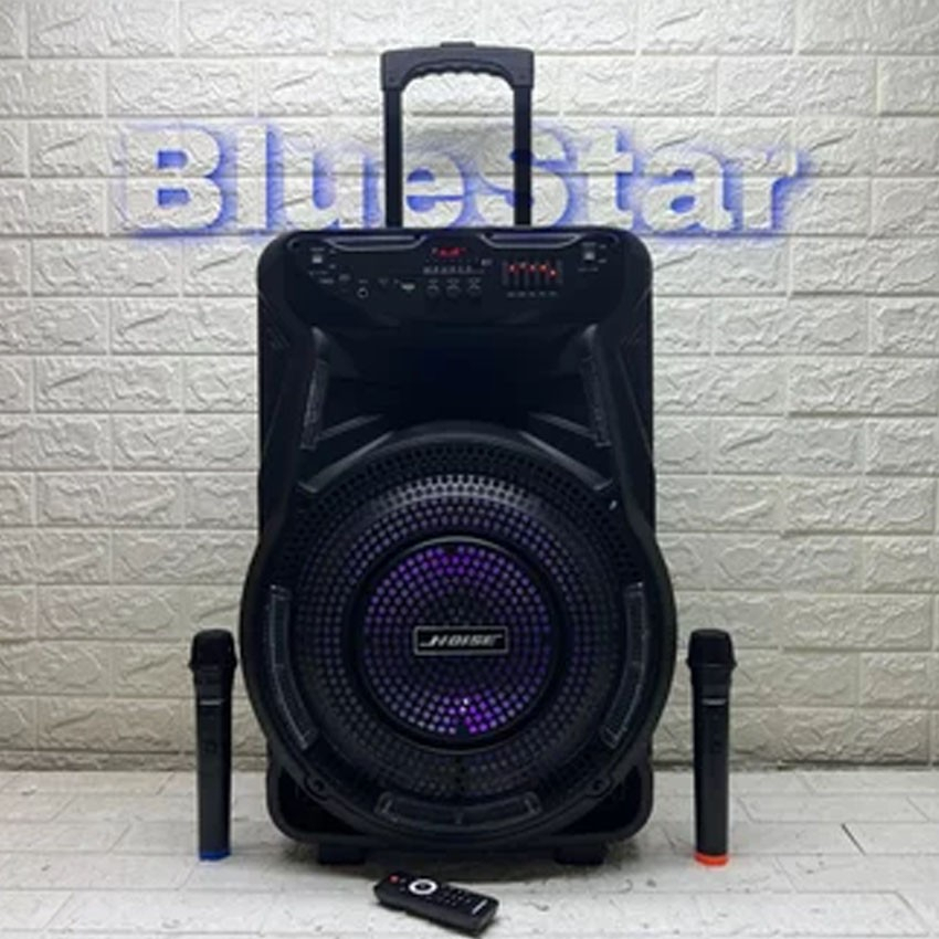 Speaker Bluetooth Portable 15&quot; Noise 899 C Free Mic Wireless Karaoke 2PCS Speaker Karaoke