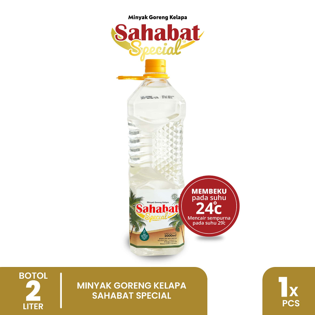 

Minyak Goreng Kelapa Sahabat Botol 2 Liter