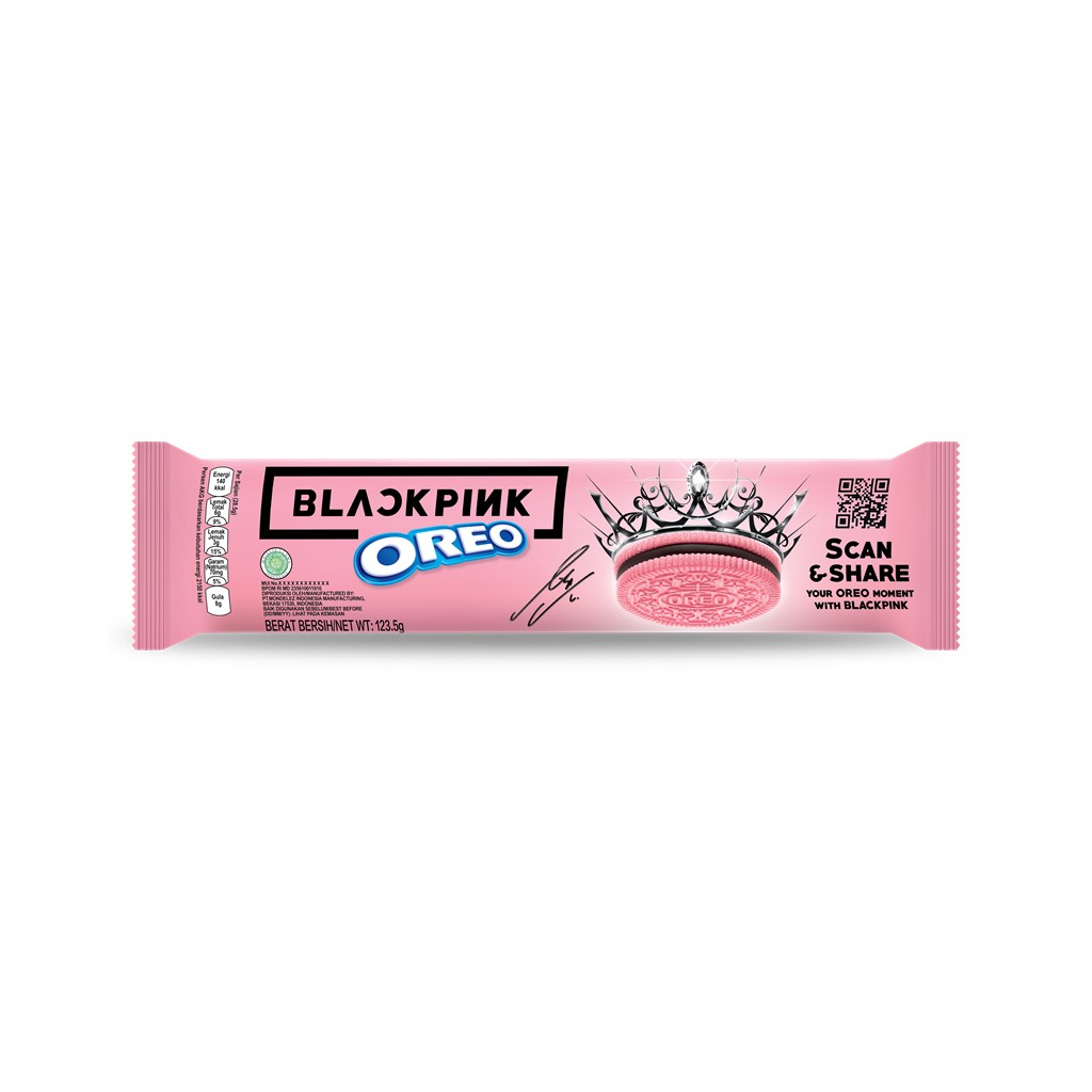 

OREO BLACKPINK COOKIE, 123.5G [LIMITED EDITION]