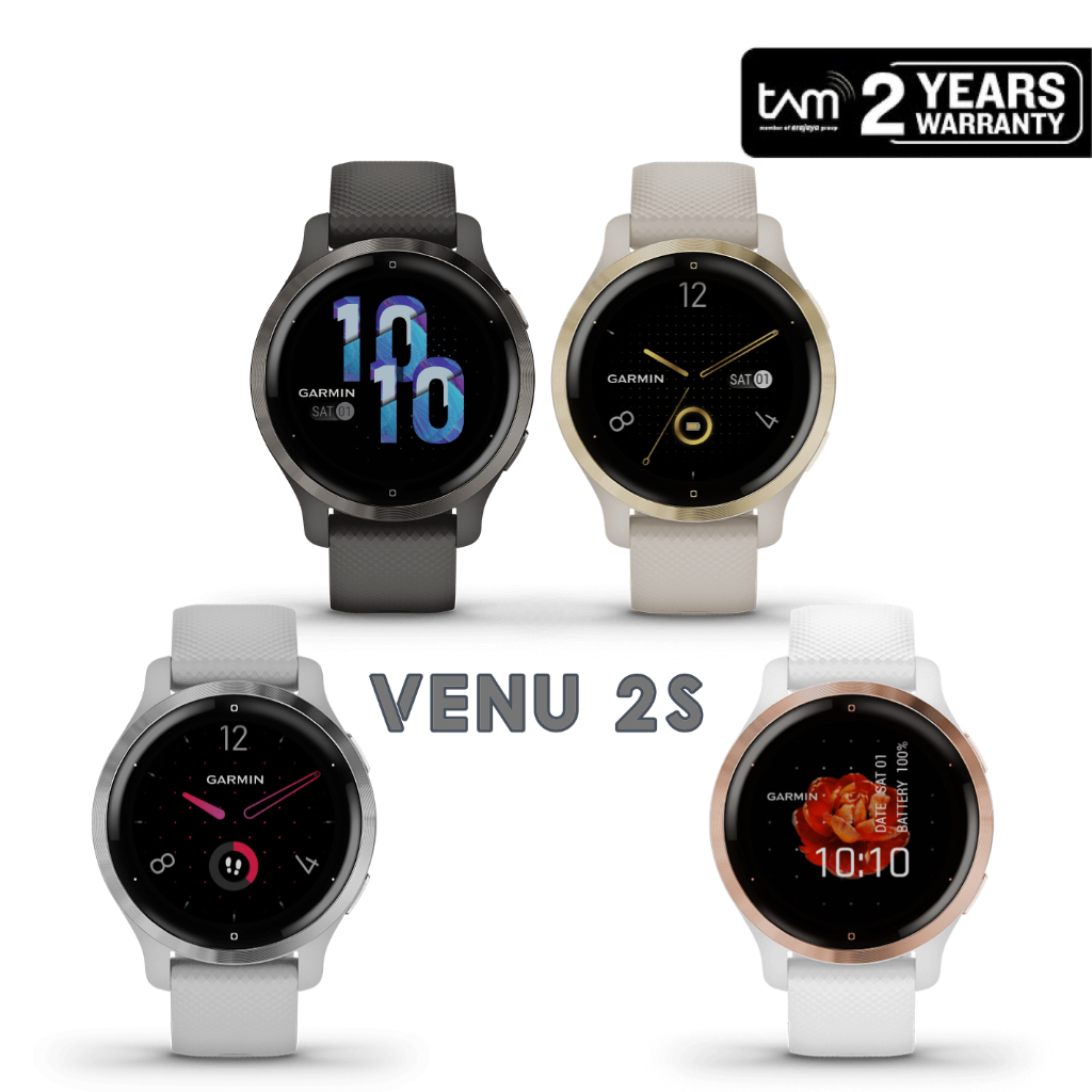 Garmin Venu 2s Smartwatch Garansi Resmi TAM 2 Tahun garmin Original