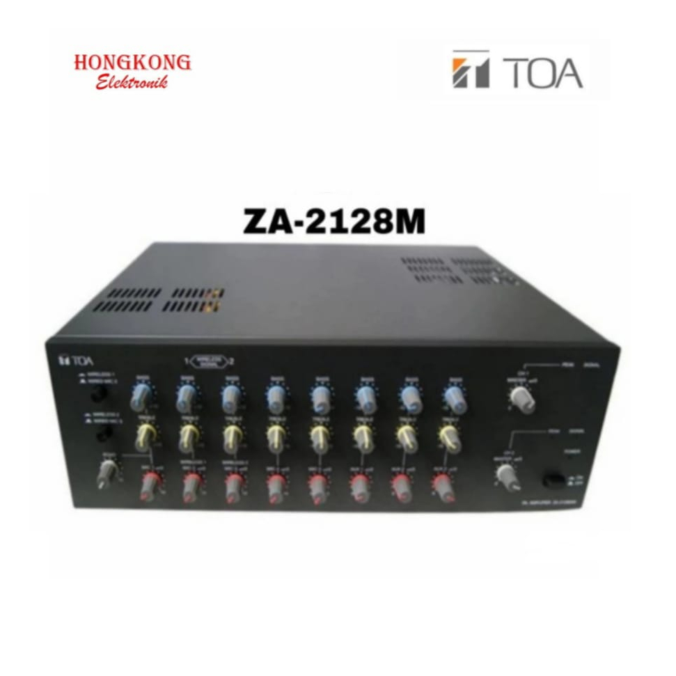 Power Mixing Amplifier Toa Za-2128M Q7 / Ampli Toa Za 2128M / Toa Zm