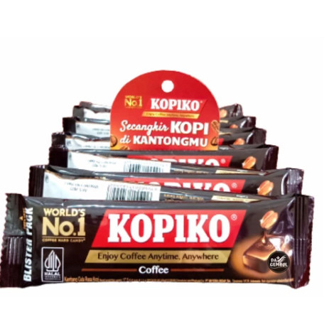 

Kopiko Blister Isi 5Butir - Permen Kopi Hometown