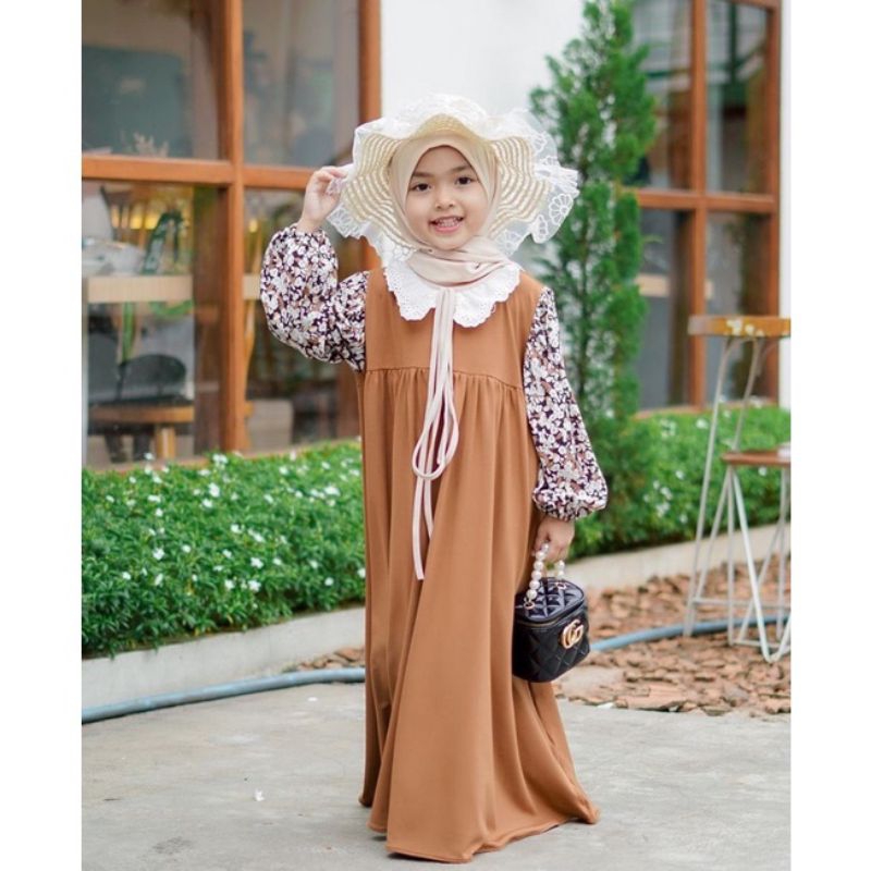 GAMISILA MANIS /BAJU GAMIS ANAK PEREMPUAN LUCU