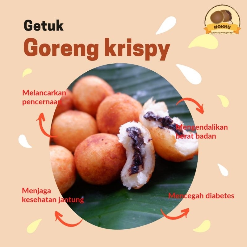 

paket murah getuk goreng krispy rasa coklat