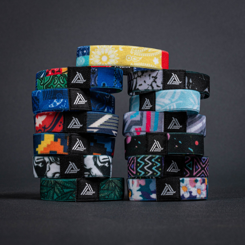 

ID GELANG STRAP FLADE STUDIOS - BRACELET WRISTBAND KARET - AKSESORIS PRIA WANITA