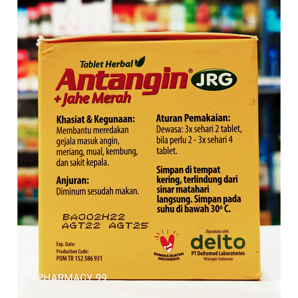 Antangin JRG 𝐓𝐚𝐛𝐥𝐞𝐭 Herbal 𝐊𝐞𝐦𝐚𝐬𝐚𝐧 𝟏 𝐊𝐨𝐭𝐚𝐤 𝐢𝐬𝐢 𝟐𝟎 𝐒𝐭𝐫𝐢𝐩 - Meredakan Masuk Angin