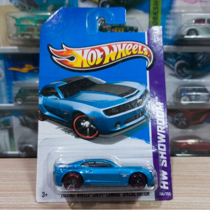 2013 HOT WHEELS CHEVY CAMARO SPECIAL EDITION BLUE