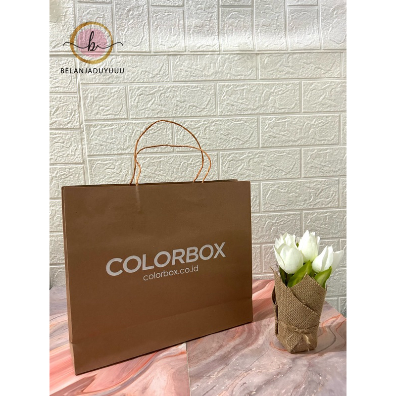 Paper Bag COLORBOX Pembungkus Kado