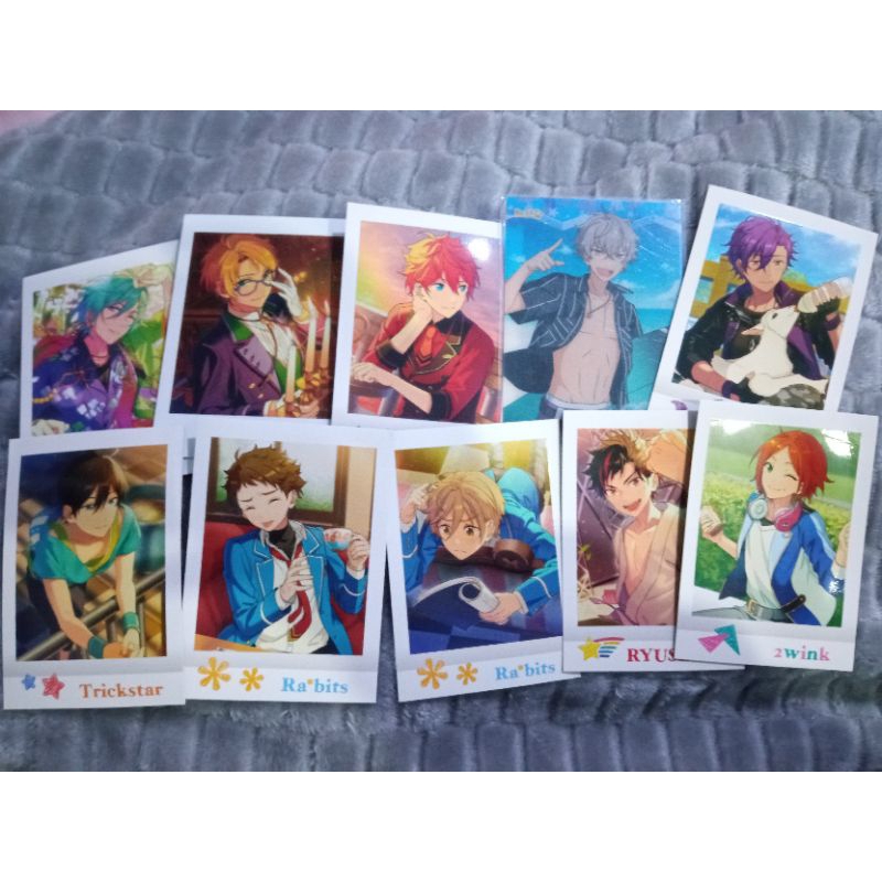 Ensemble stars Pashakore, clear card OFFSHOT Ver. 3 izumi tetora mitsuru tomoya chiaki adonis subaru