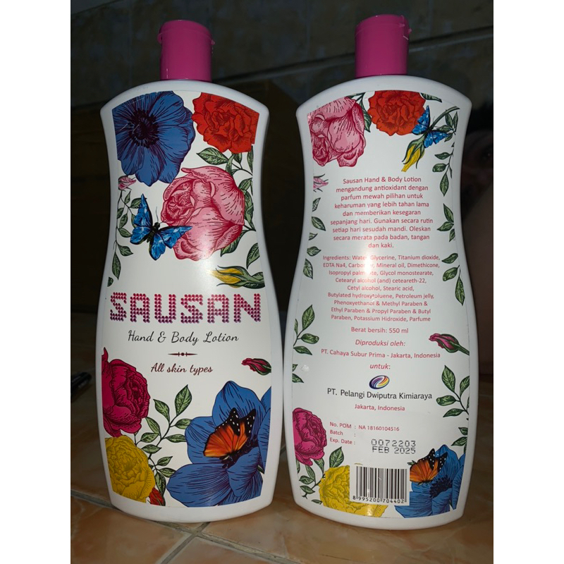 SAUSAN HAND & Body Lotion 550 ml