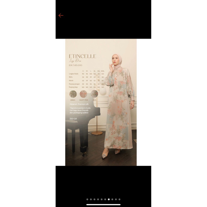 muda etincelle dress