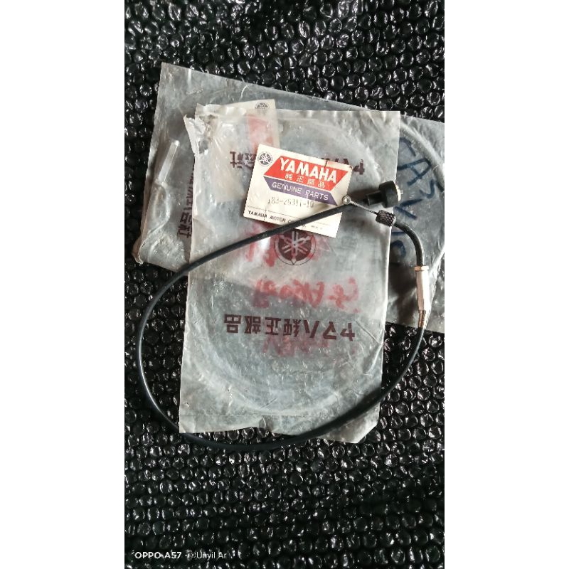 kabel gas tali gas hanya bagian atas aja yamaha as3 twin nos original