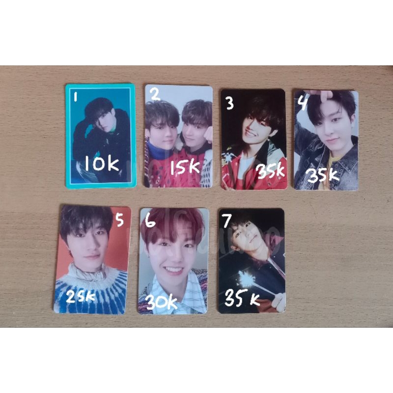 photocard treasure the second step the first step jeongwoo doyoung dobby junghwan yedam unit kempi