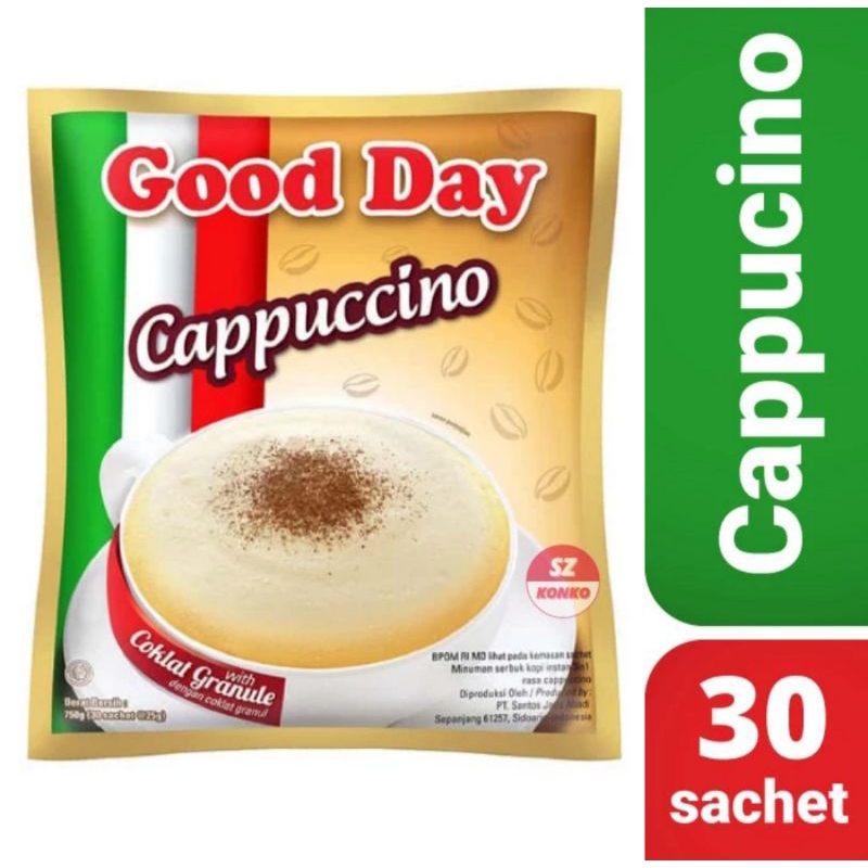 

Good day Cappuccino bag 30 sachets