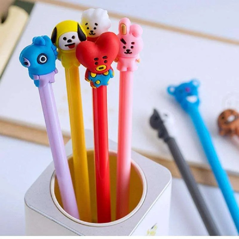 Pena ARMY Cute Cartoon Ballpoint Pen Pulpen Gel Lucu Murah