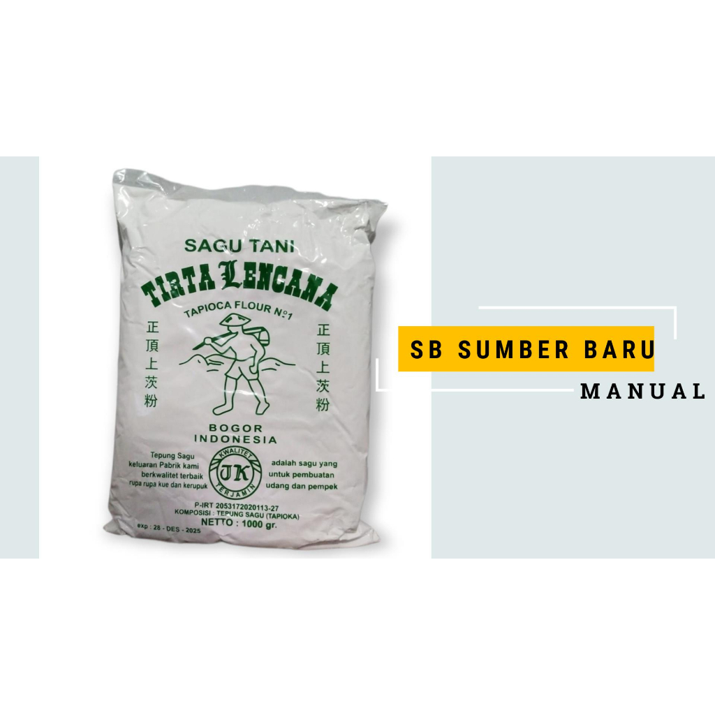 

036 TEPUNG SAGU TANI TIRTA KENCANA FREE KARDUS PACKING