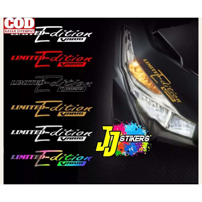 STICKER STIKER LIMITED EDITION VARIO