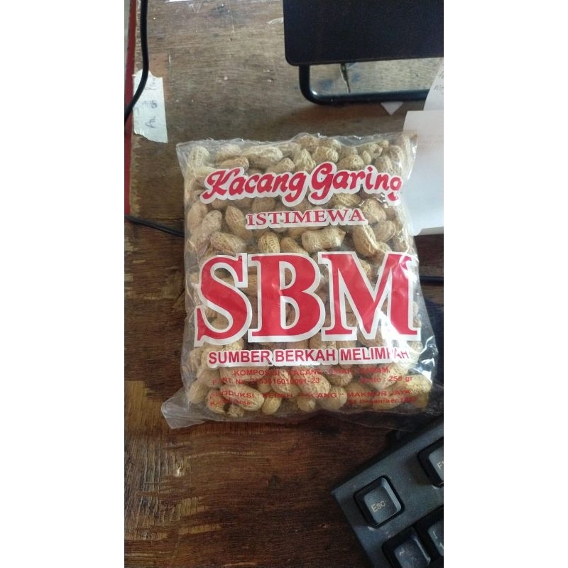 (Murah) Kacang Kulit SBM 250gram Exp 2024 / Kacang Kulit