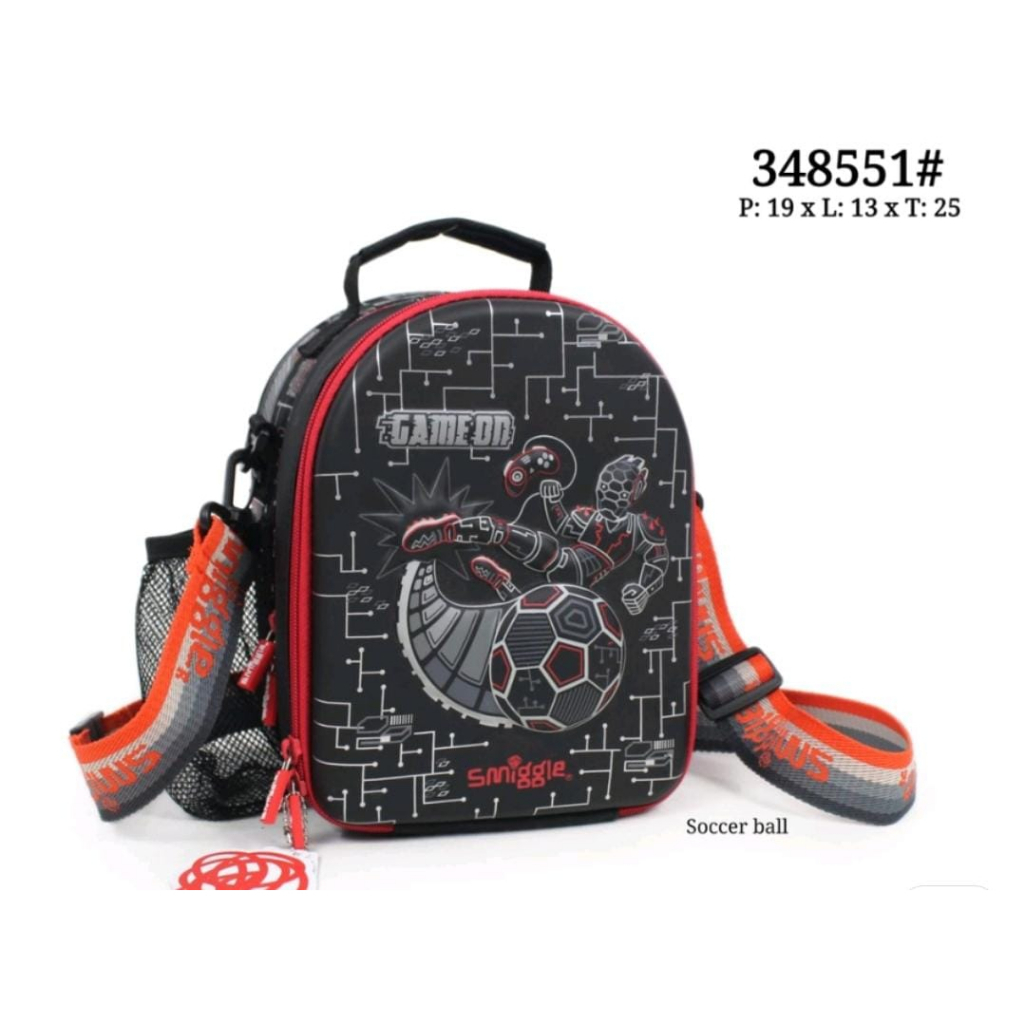 Smiggle Game On Rad Robot Classic Backpack and Lunchbag