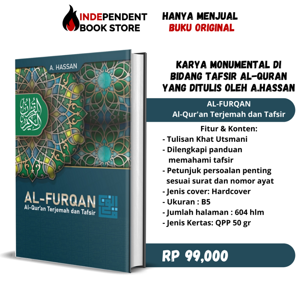 AL-FURQAN Al-Qur'an Terjemah dan Tafsir -  A.HASSAN