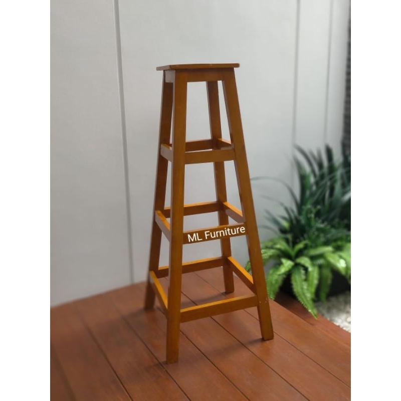 Bangku Kayu Tinggi 120 cm Kayu Kamper