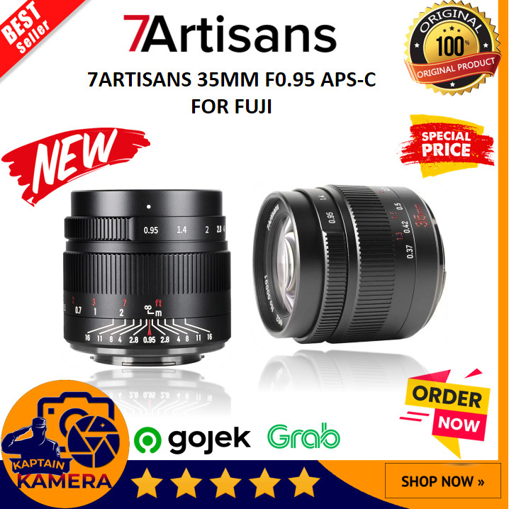 7Artisans 35MM F0.95 APS-C Lens For Fuji