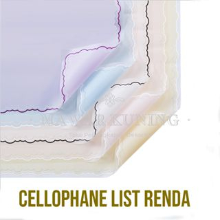 

[ 5 Lembar ] Cellophane List Renda - BBWF