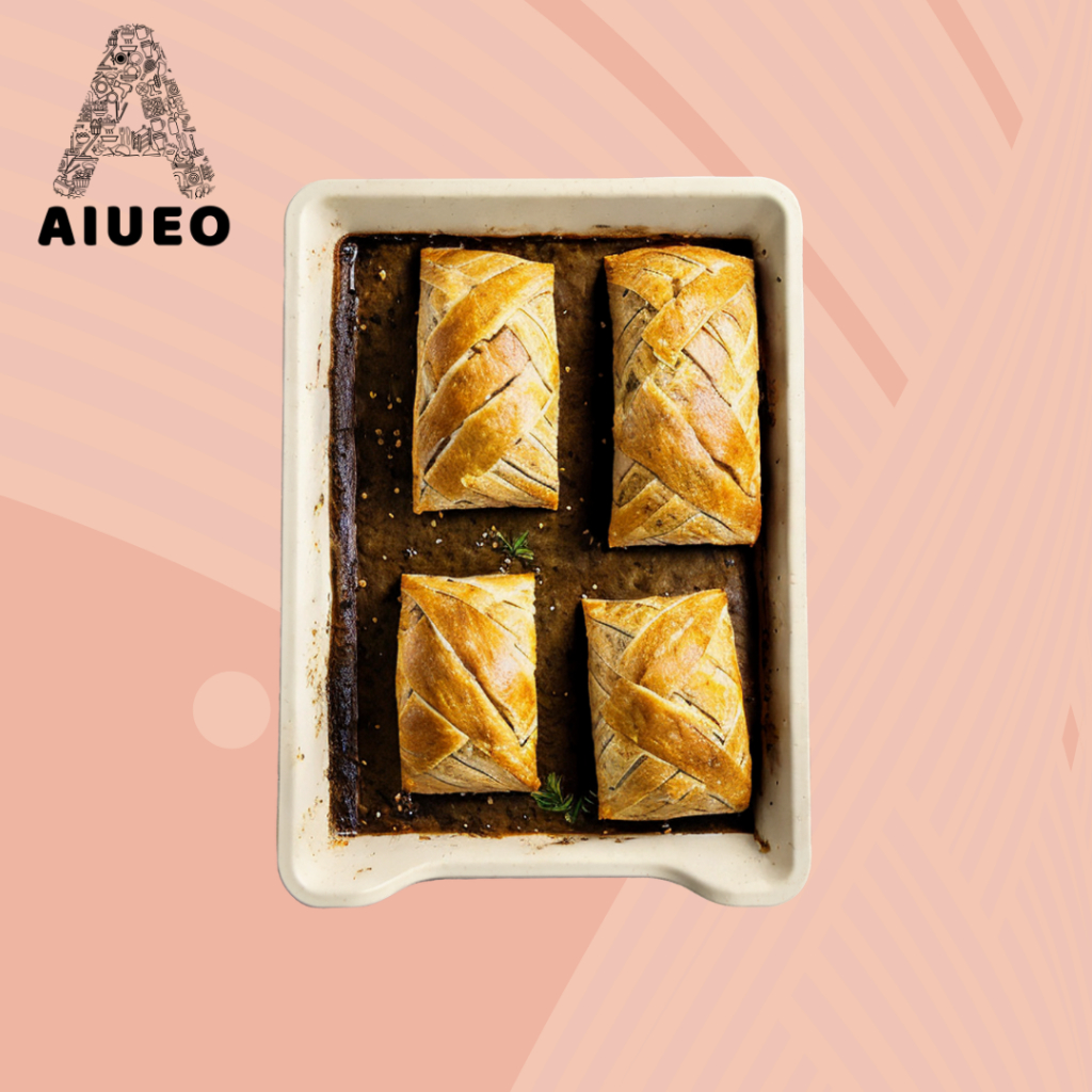 AIUEO 1 Lusin Nampan Saji | Nampan Buah Aestetik | Baki Makanan | Baki Murah | Makanan Minuman Isi 12