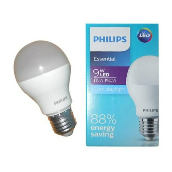 Lampu ESSENTIAL LED Philip Philips Bulb 3w 5w 7w 9w 11w 13w TOP***