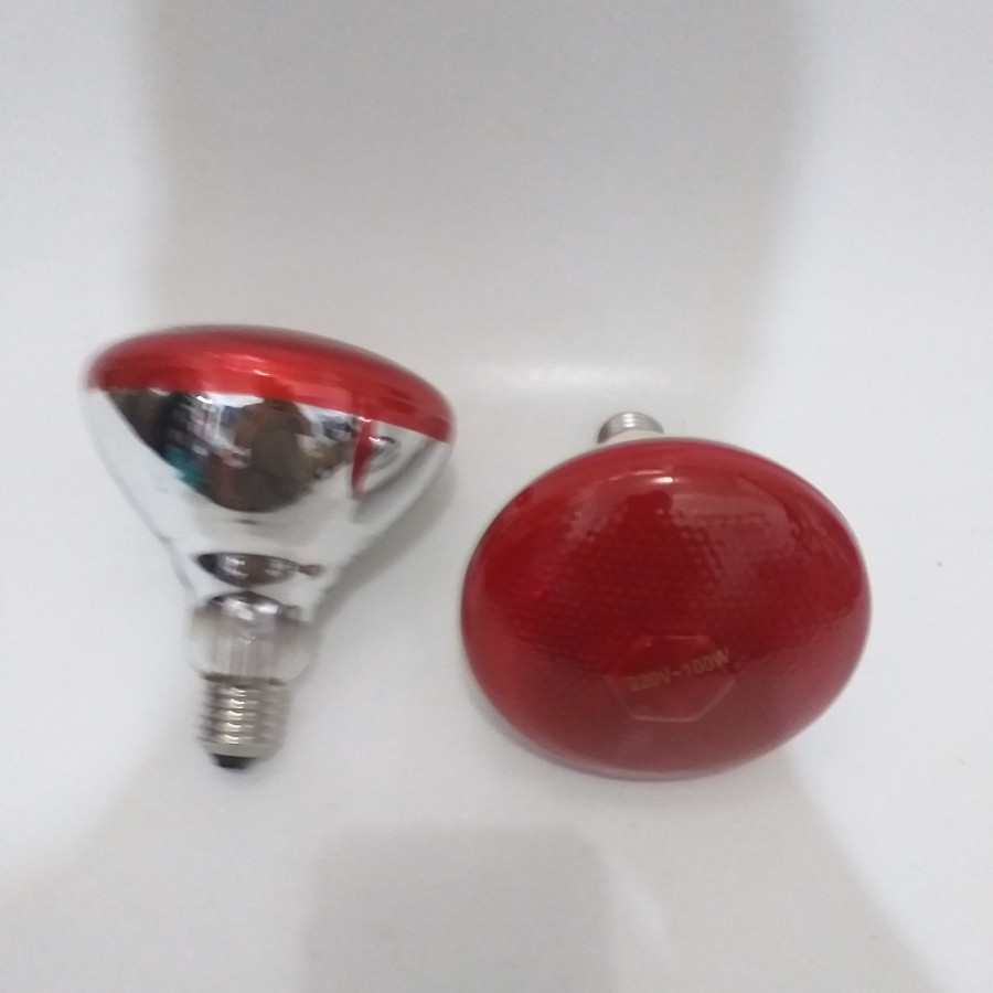 Lampu bohlam Terapi Theraphy Kesehatan Infra Red Model Philip 100w/150w GX - DL FC30+lamp***
