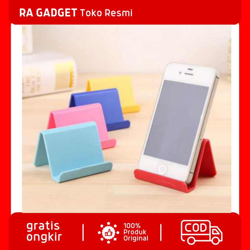 Cute Smartphone Hp Handphone Holder Stand Universal / Penahan Penyangga Dudukan Senderan Tempat Tata
