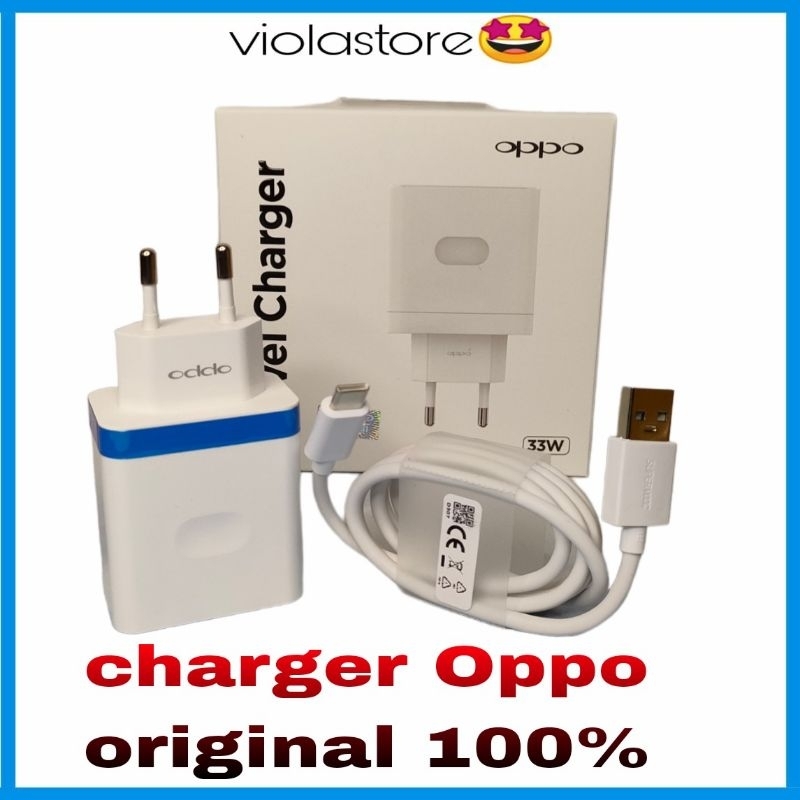 Charger Oppo original 100% fastcharging/super dart tipe c