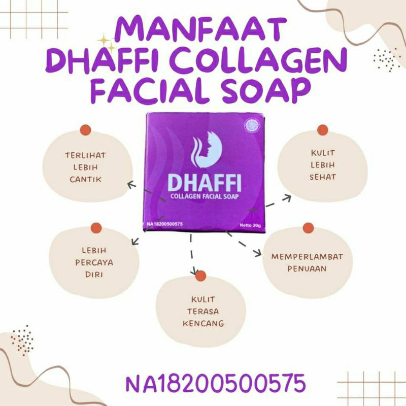 DHAFF FACIAL SOAP /SABUN WAJAH DHAFFI BEAUTY