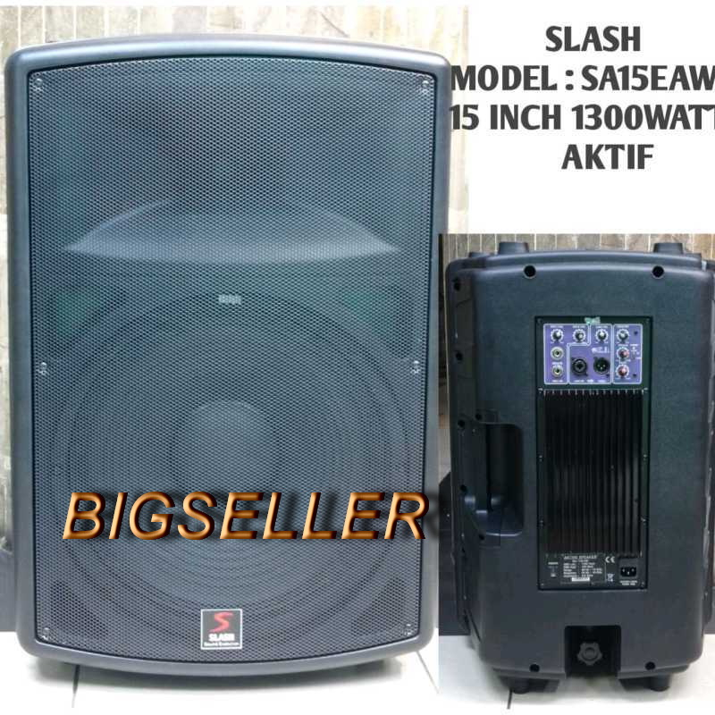 SPEAKER AKTIF 15 INCH SLASH SA15EAW SPEAKER AKTIF SLASH SA15 EAW ( 1 set ) 26000 watt