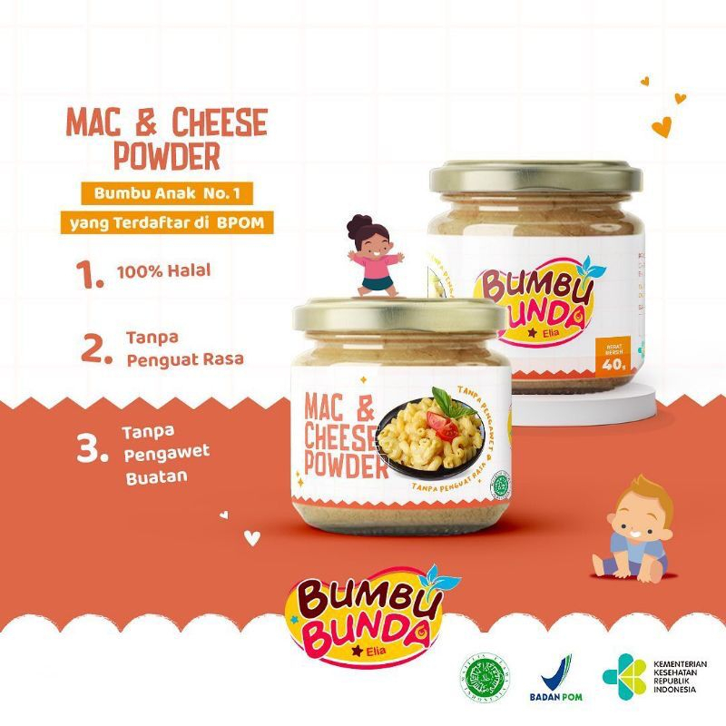 

Mac & Cheese Powder Bumbu Bunda by Elia