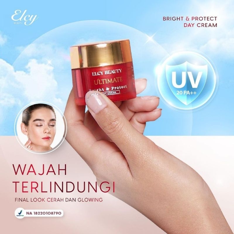 DAY CREAM ELCY BEAUTY KRIM SIANG LCBEAUTY