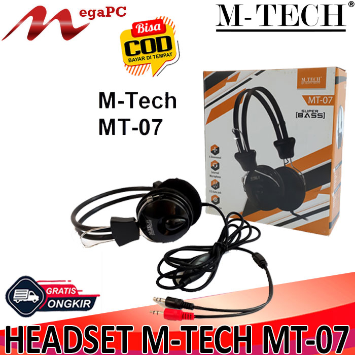 Headset M-Tech MT-07 Super Bass