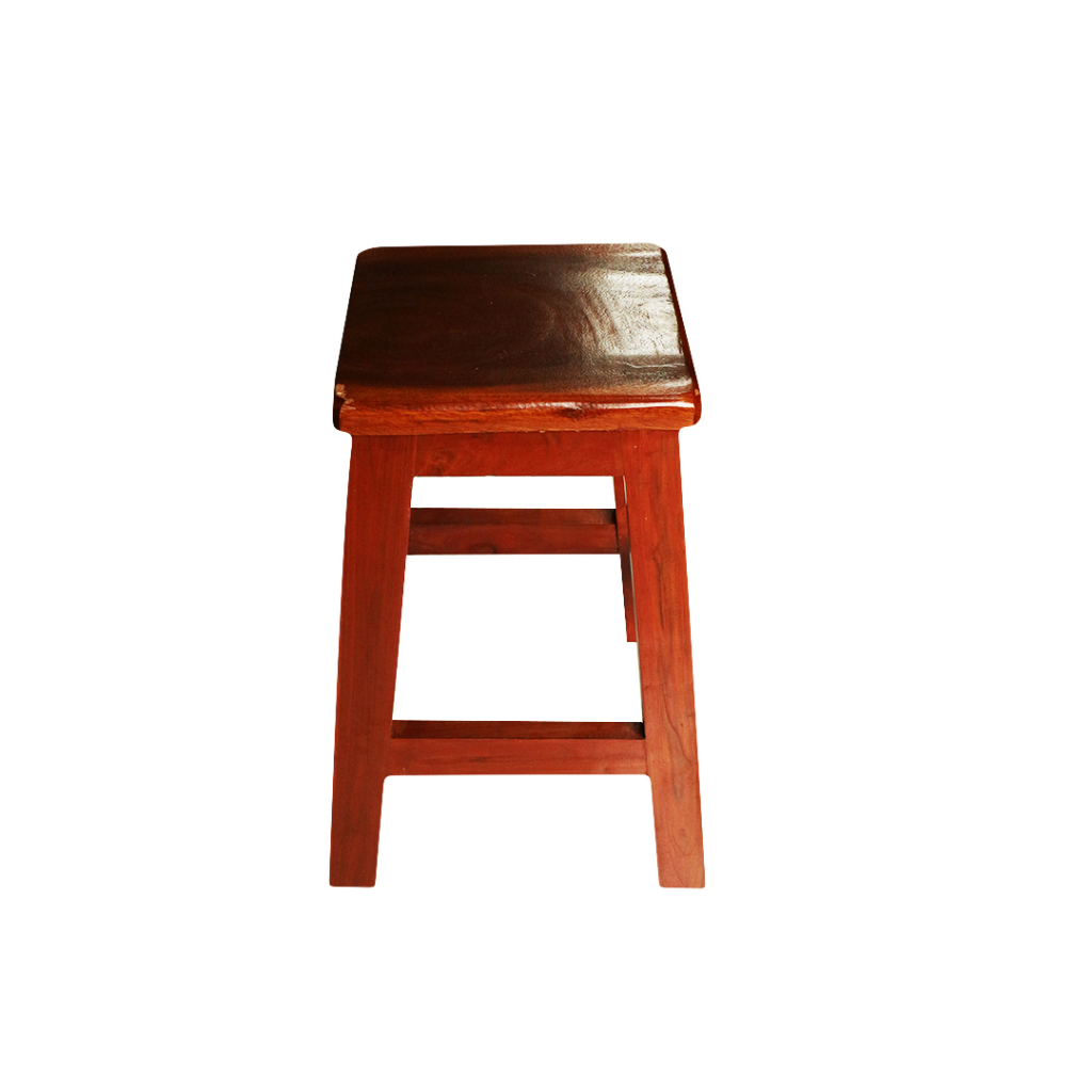 FM - Kursi Bangku Kayu Cafe Ukuran 50 cm Serbaguna Wooden Chair