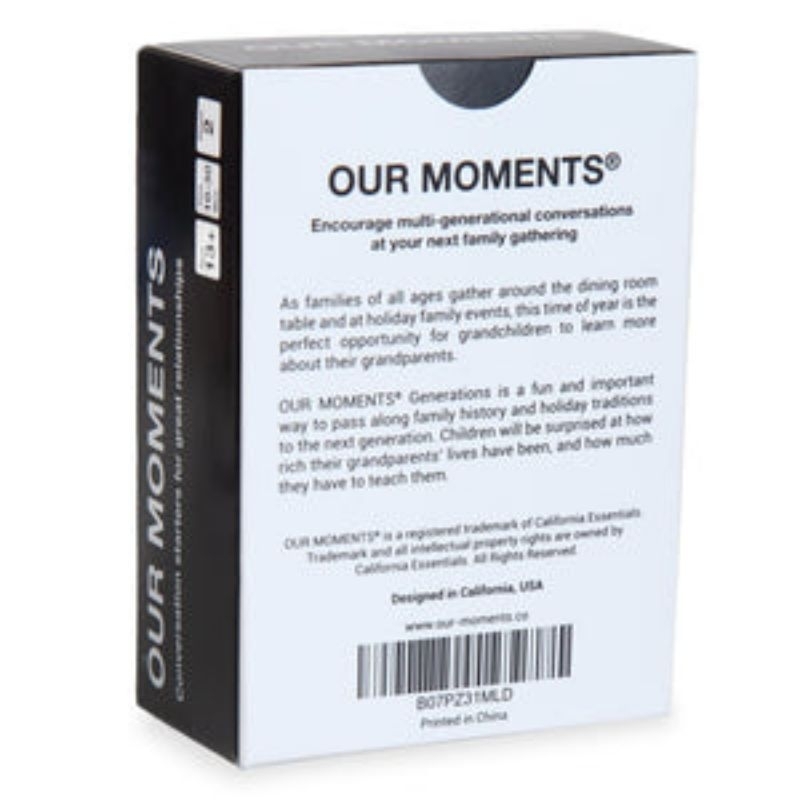 our moments generations -  board game