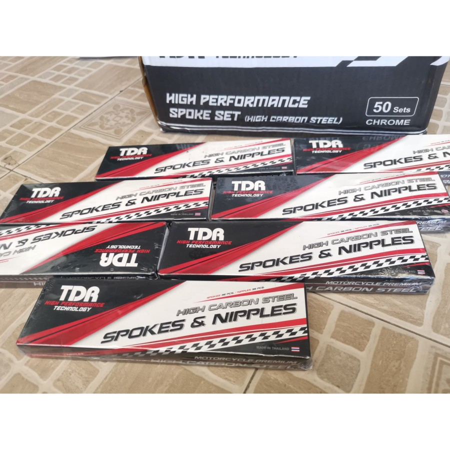 JARI JARI TDR CHROME SEMUA UKURAN LENGKAP