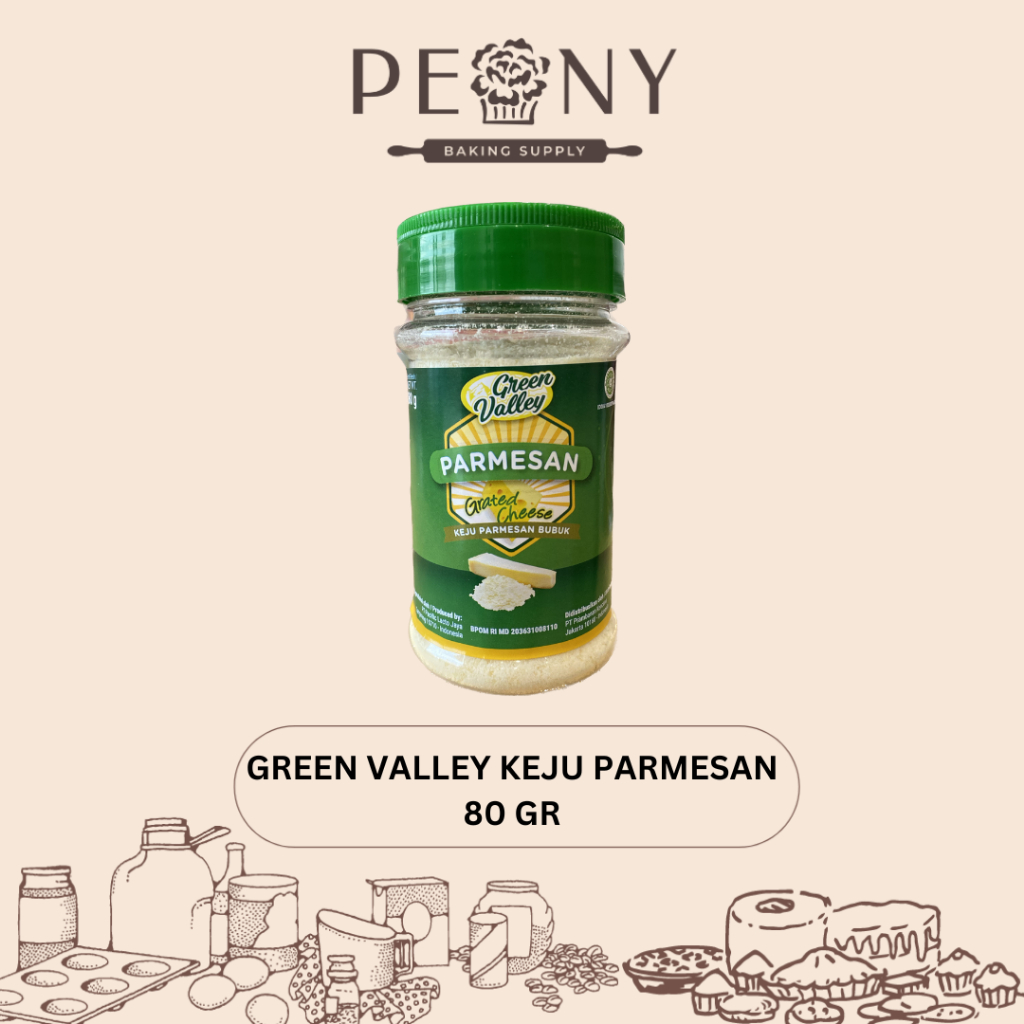 GREEN VALLEY KEJU PARMESAN CHEESE 80 GR