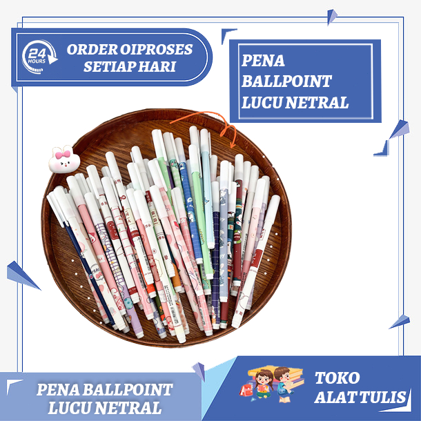 

【Penjualan Panas】(6/12pcs) erasable pen/pen bisa hapus/pen gel hapus/Ballpoint Lucu 0.5mm